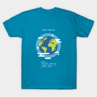 Earth CSS Values T-Shirt